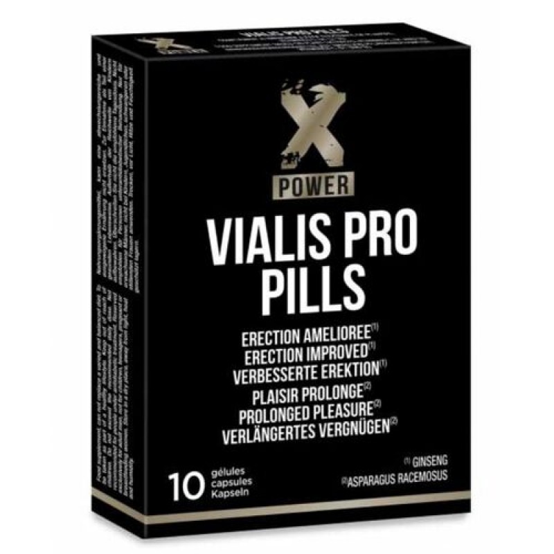 Улучшение эрекции XPower Vialis Pro Erection Improved, 10 таблеток. Артикул: IXI62704