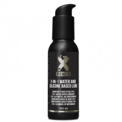   Xpower 2 in 1 Water Silicone Based Lube, 100