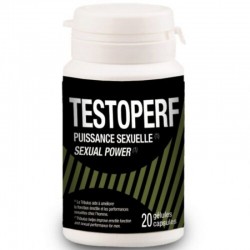 Testoperf Sexual Potency and Testosterone for men, 20 capsules