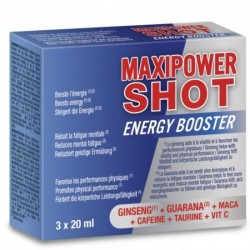 Стимулирующий препарат Maxipower Shot Energy Booster, 3x20мл по оптовой цене
