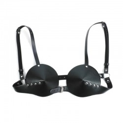     Fetish Bra Black   