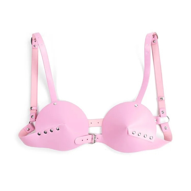 Сексуальный топ для женщин Fetish Bra Pink. Артикул: IXI62733