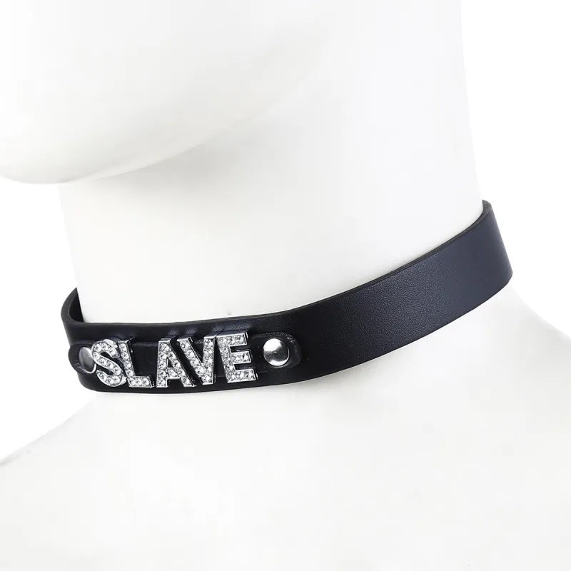 Leather Collar-SLAVE. Артикул: IXI62748