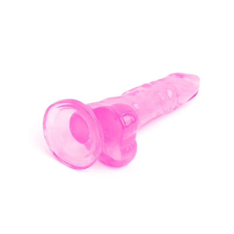 Crystal Jellies Realistic Dildo Pink Mr. Rude 5.3. Артикул: IXI62758