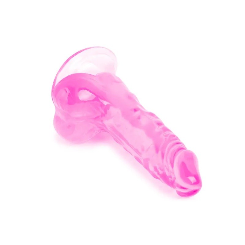 Crystal Jellies Realistic Dildo Pink Mr. Rude 5.3. Артикул: IXI62758