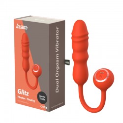 Вибратор для женщин Dual Orgasm Vibrator Kissen Glitz
