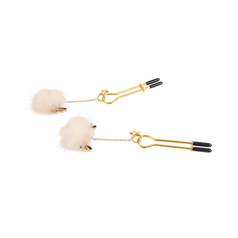 Комплект из анальной пробки и зажимов для сосков Fetish Fantasy Cutie Lure Kit. Артикул: IXI62780