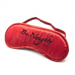 Eye mask Bdsm Blindfold Red Be Naughty