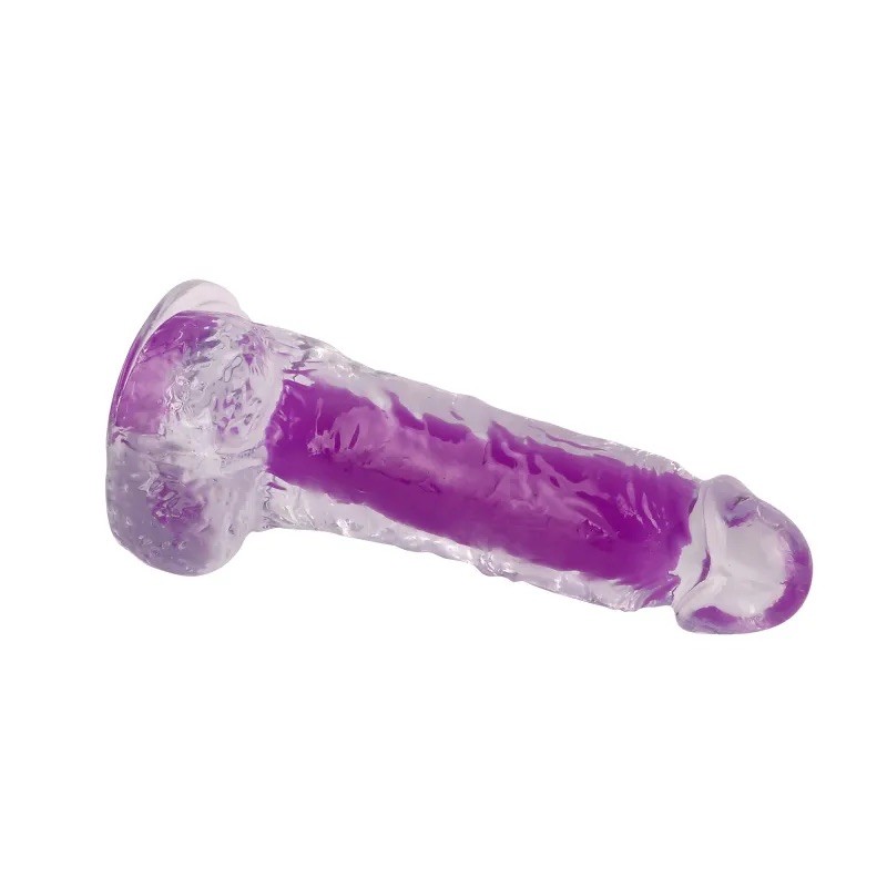 Фаллоимитатор на присоске Glow-in-the-Dark Dong Purple Mr. Rude 7.9. Артикул: IXI62793