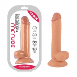 Realistic Dong Flesh Mr. Suction Cup Dildo Rude 7.9