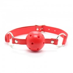    Mouth Ball Gag Red   