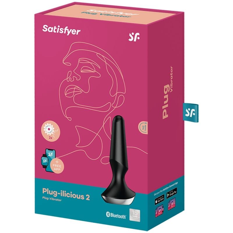 Анальная пробка Satisfyer Plug Vibrator Ilicious 2 Black. Артикул: IXI62823