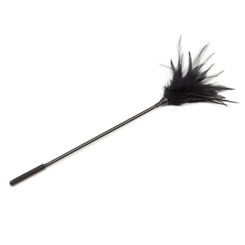 Fetish Teaser Black Feather Tickler Wand. Артикул: IXI62834