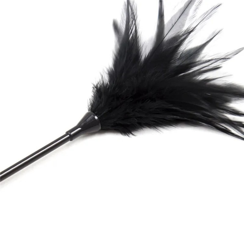 Fetish Teaser Black Feather Tickler Wand. Артикул: IXI62834