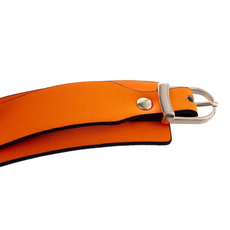 Наручники для бдсм игр Glow in the Dark Leather Hands Cuffs Orange. Артикул: IXI62837