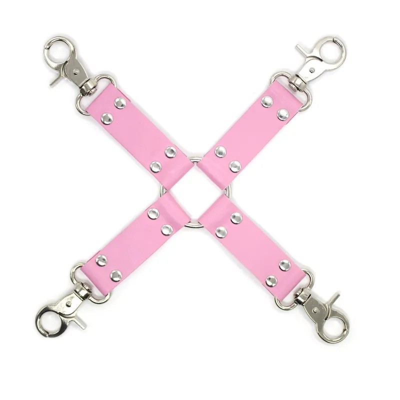 Крестовина-фиксатор для наручников и наножников Bdsm Cross Pink. Артикул: IXI62841