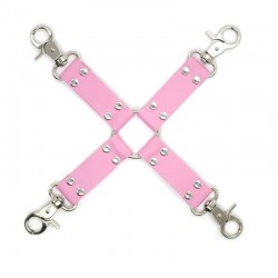 Крестовина-фиксатор для наручников и наножников Bdsm Cross Pink
