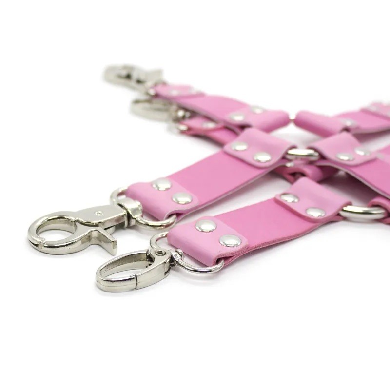 Крестовина-фиксатор для наручников и наножников Bdsm Cross Pink. Артикул: IXI62841