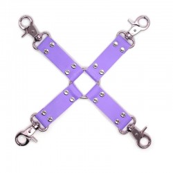 Крестовина-фиксатор для наручников и наножников Bdsm Cross Purple