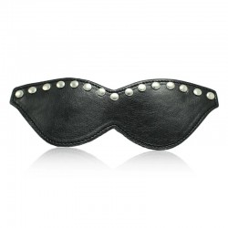 Black gaming mask with rivets Blindfold Fionissa