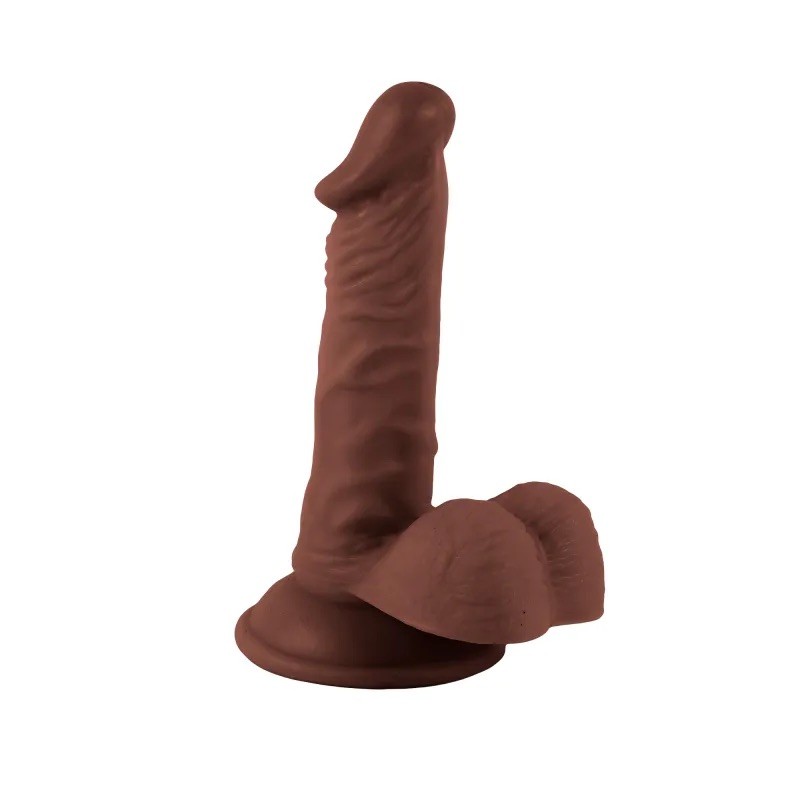 Фаллоимитатор на присоске Realistic Dong Brown Mr. Rude 6.5. Артикул: IXI62852