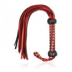 Leather Whip Red   