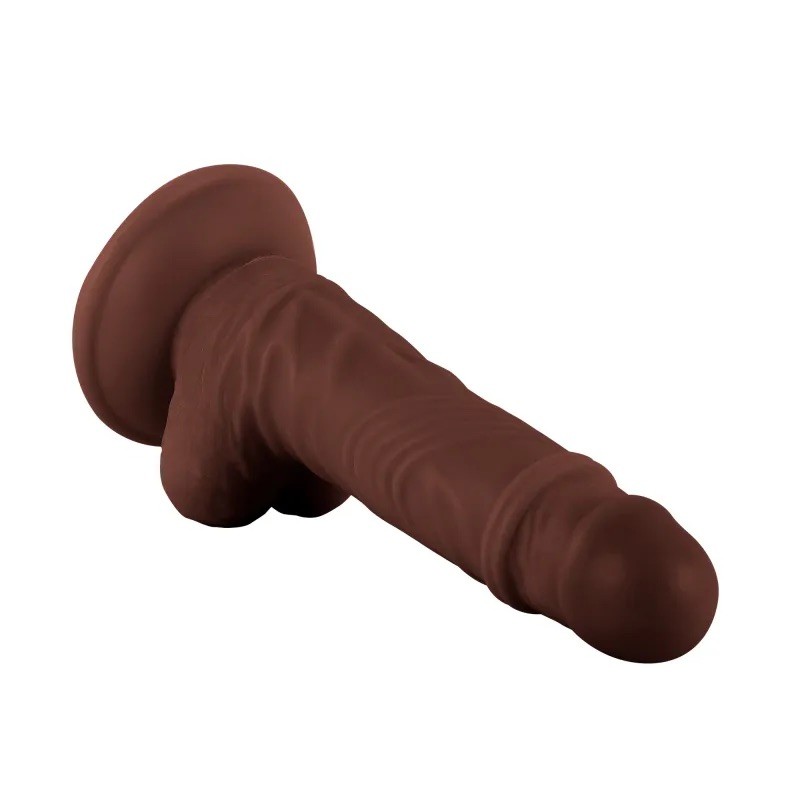 Фаллоимитатор на присоске Realistic Dong Brown Mr. Rude 7.7. Артикул: IXI62865