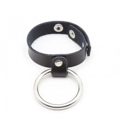 Cock ring with strap Metal Cock Ring Ball Divider