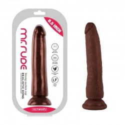 Realistic Dong Brown Mr. Suction Cup Dildo Rude 8.5