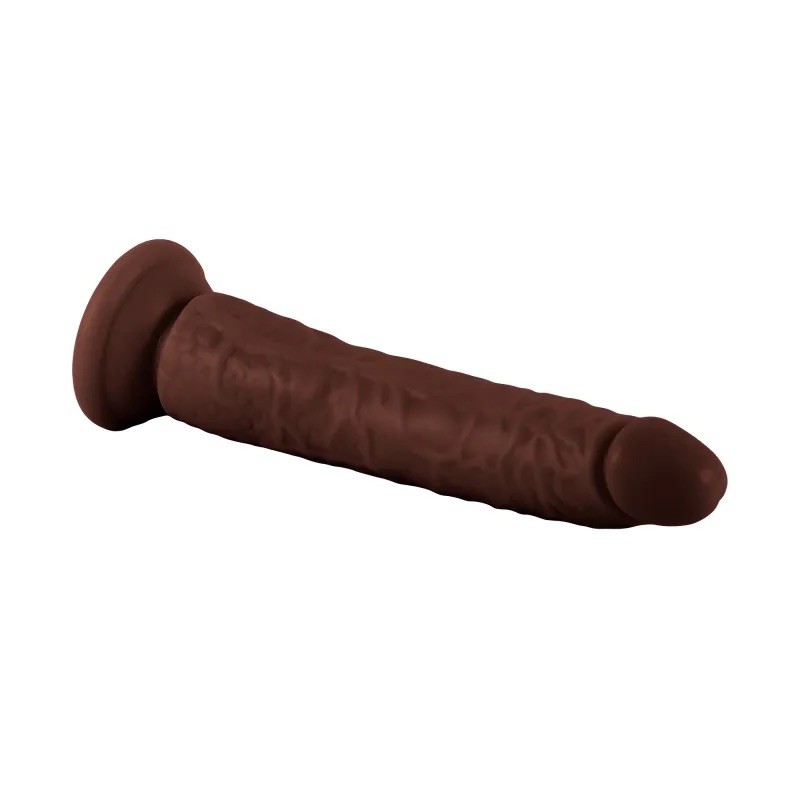 Realistic Dong Brown Mr. Suction Cup Dildo Rude 8.5. Артикул: IXI62886