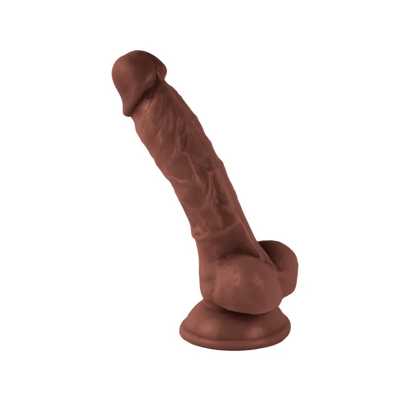 Фаллоимитатор на присоске Realistic Dong Brown Mr. Rude 7.5. Артикул: IXI62889