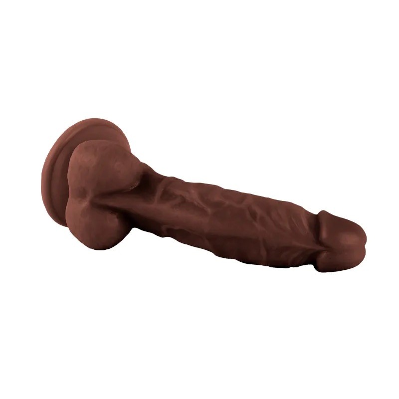 Фаллоимитатор на присоске Realistic Dong Brown Mr. Rude 7.5. Артикул: IXI62889
