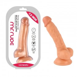 Realistic Dong Flesh Mr. Suction Cup Dildo Rude 7.5