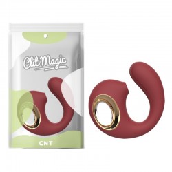 Clitoral vibration stimulator Dolphine Air Wave Vibe Red
