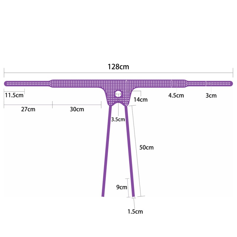 Easy Strap on Harness Polka Dots Purple. Артикул: IXI62909