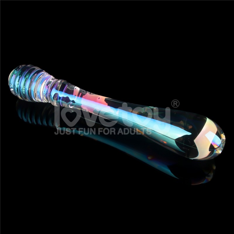 Стеклянный дилдо Twilight Gleam Glass Dildo Twin Pleasures. Артикул: IXI62915