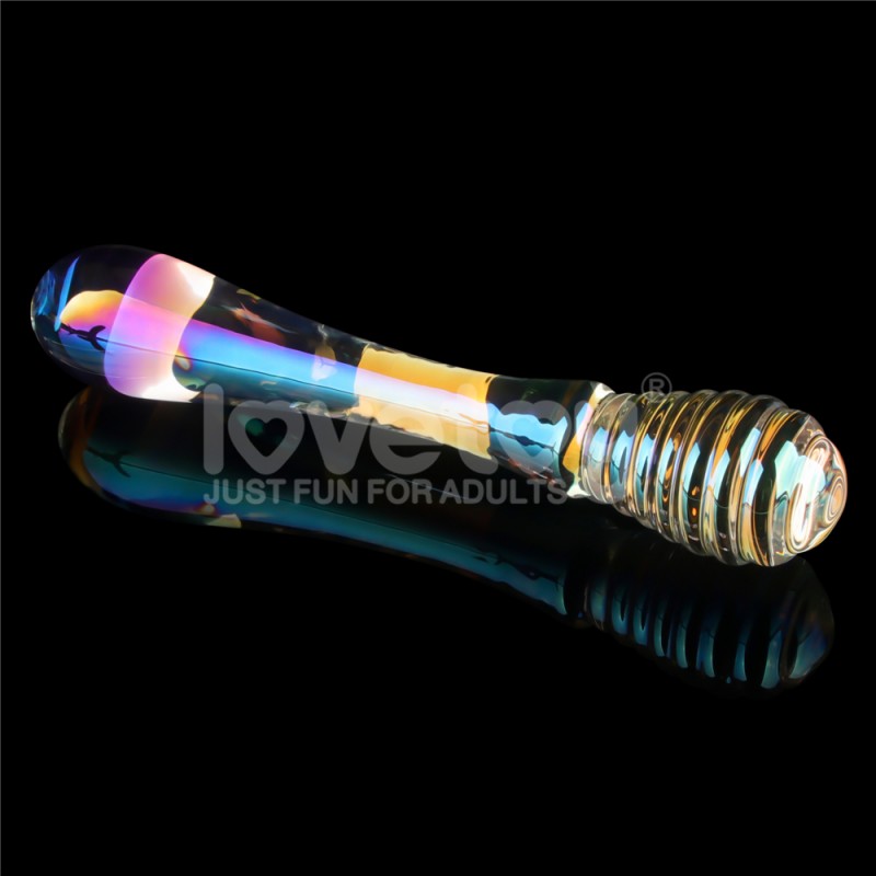 Стеклянный дилдо Twilight Gleam Glass Dildo Twin Pleasures. Артикул: IXI62915