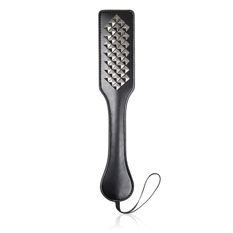 Шлепалка с шипами Fetish Boutique Diamante Spanking Paddle Silver. Артикул: IXI62928