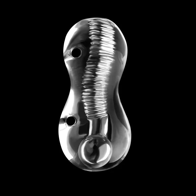 Transparent masturbator for men Ice Girl Textured Sensation Stroker. Артикул: IXI62930