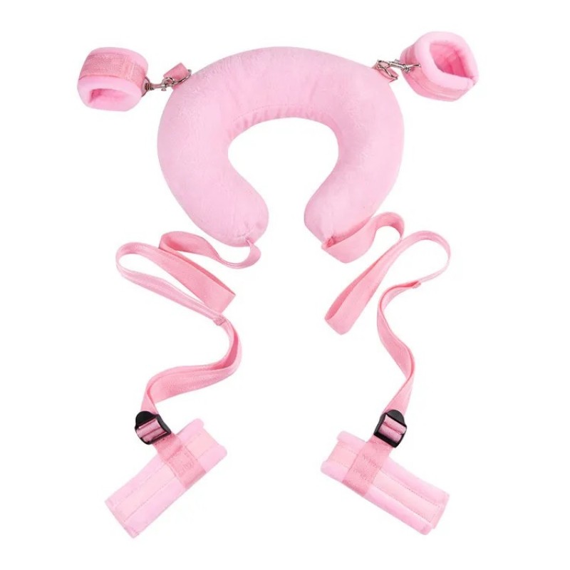 Набор для фиксации с мягкой подушкой Bondage Set Pink. Артикул: IXI62940
