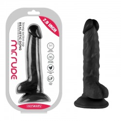    Mr. Rude Realistic Dong Black 7.9