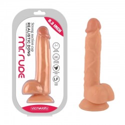 Suction cup dildo Mr. Rude Realistic Dong Flesh 8.3