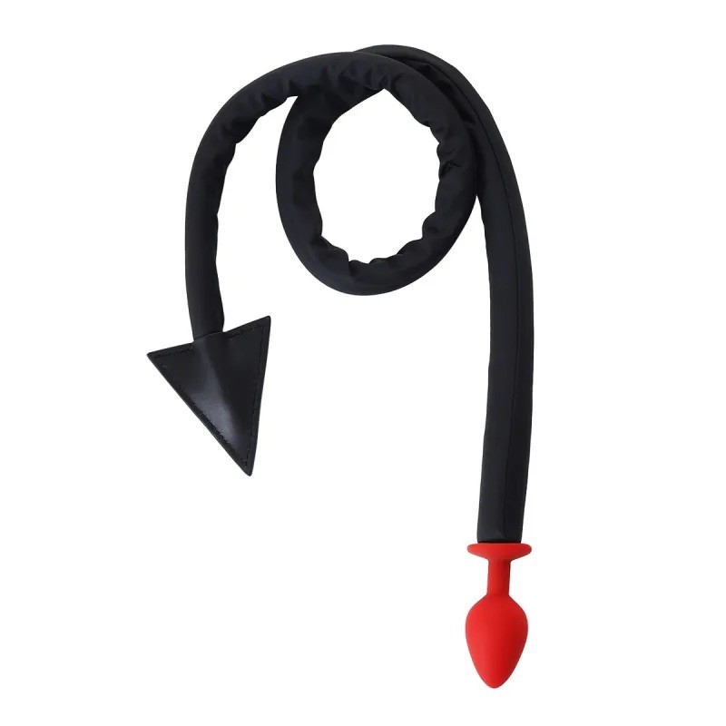 Анальная пробка с хвостом Leather Tail with Silicone Plug 42.5. Артикул: IXI62998