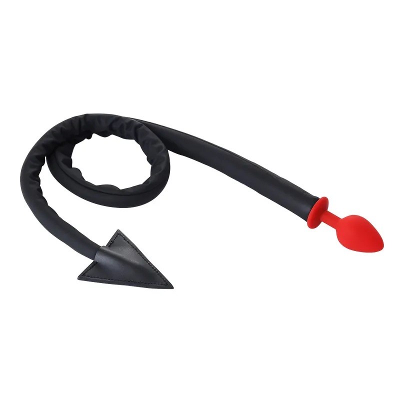 Анальная пробка с хвостом Leather Tail with Silicone Plug 42.5. Артикул: IXI62998