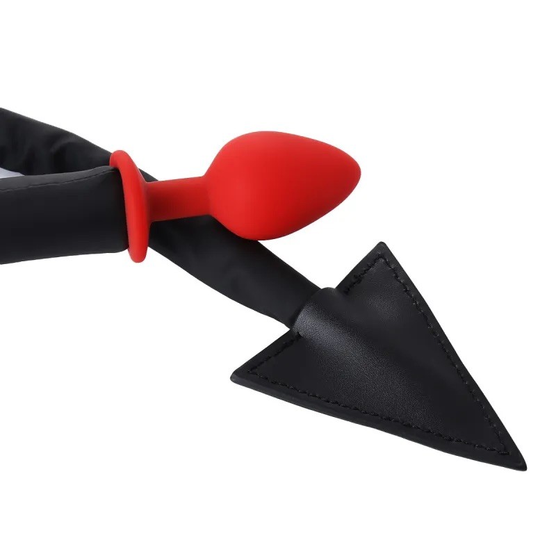 Анальная пробка с хвостом Leather Tail with Silicone Plug 42.5. Артикул: IXI62998