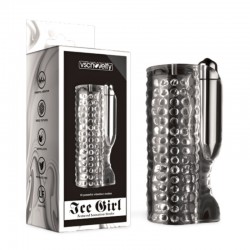     10 Speed vibration Ice Girl Textured Sensation Stroker