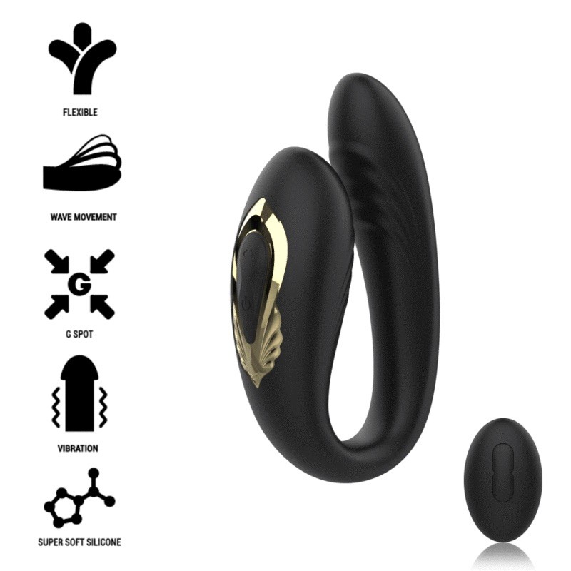 Вибростимулятор для пар Ibiza Rotating Dual Vibrator. Артикул: IXI63026