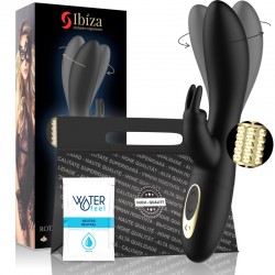 Vibrator for women Ibiza Powerful Pearled Rotator Rabbit