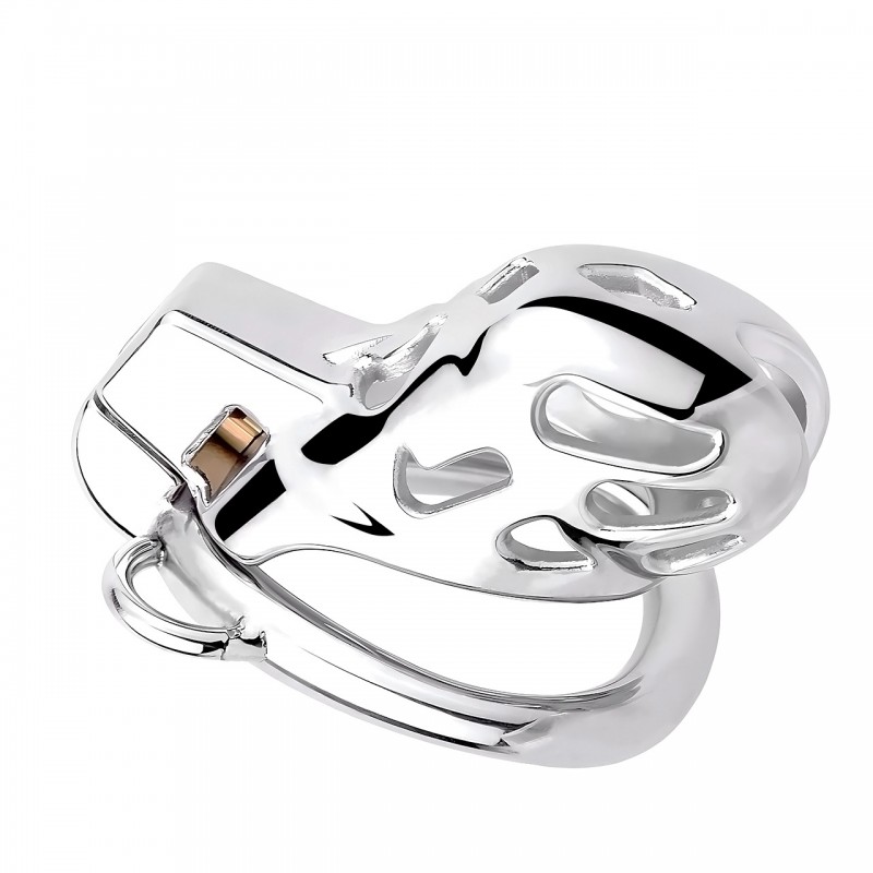 Stainless Steel Cobra Chastity Cage ZC227. Артикул: IXI63032