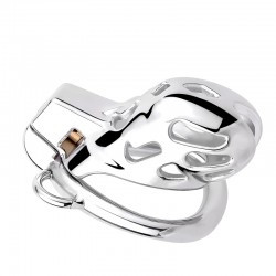 Stainless Steel Cobra Chastity Cage ZC227